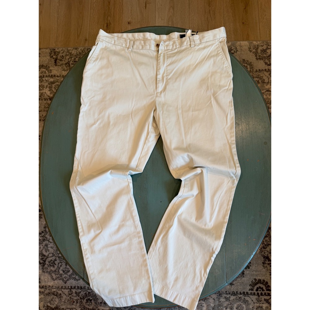 Vineyard Vines Mens Breaker Pants Stone Khaki Chino Stretch 40x32 1P1291